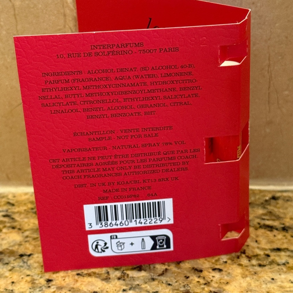 Coach Love Eau de Parfum Sample - Picture 3 of 3